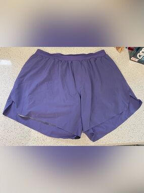 Lululemon Women's Purple Mesh Running Shorts